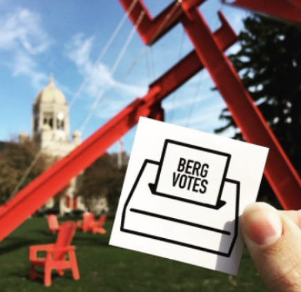 photo of Berg Votes logo